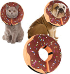 Recovery Donut Collar for Dogs & Cat,Inflatable Dog Cone Collar Alternative After Surgery,Soft Cone for Large Medium Small Dog,Adjustable Pet Neck Donut(Blue,Small) - Image 9