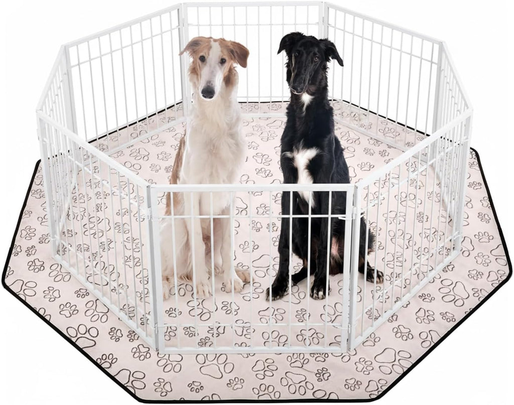 Qeils Reusable Puppy Pads, 2 Pack Washable Pee Pads for Dogs, Waterproof Non Slip Wee Wee pad, Absorbent and Leakproof Training Mats for Potty, Crate, Playpen, Bed, Sofa, 18"x 24" - Image 13