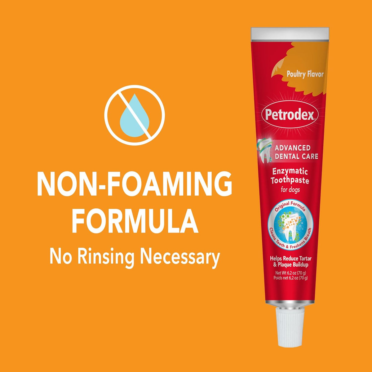 Petrodex enzymatic toothpaste tube cap and nozzle