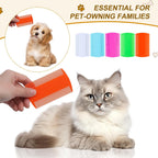 Cat and dog grooming tool set in five colors
