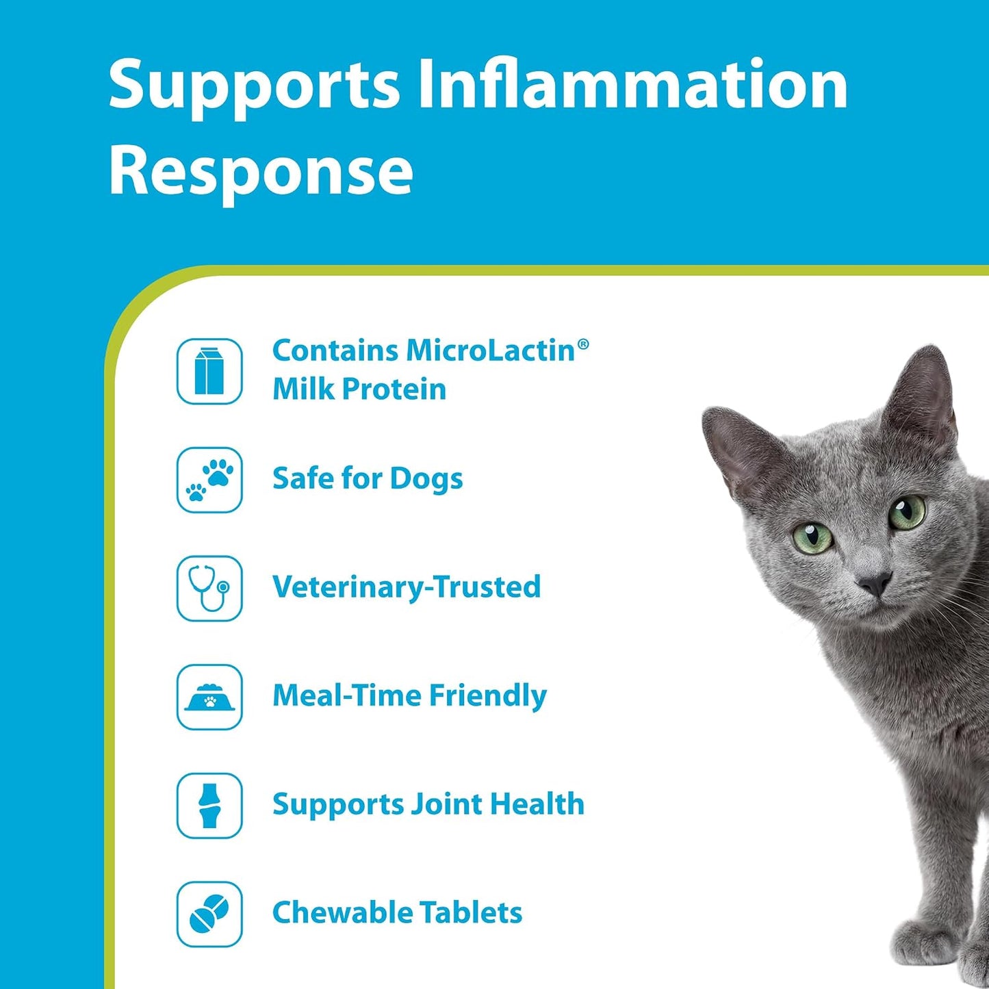 Duralactin Feline joint health capsules packaging details
