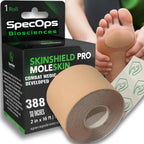 SpecOps Biosciences Moleskin for Blisters front view packaging