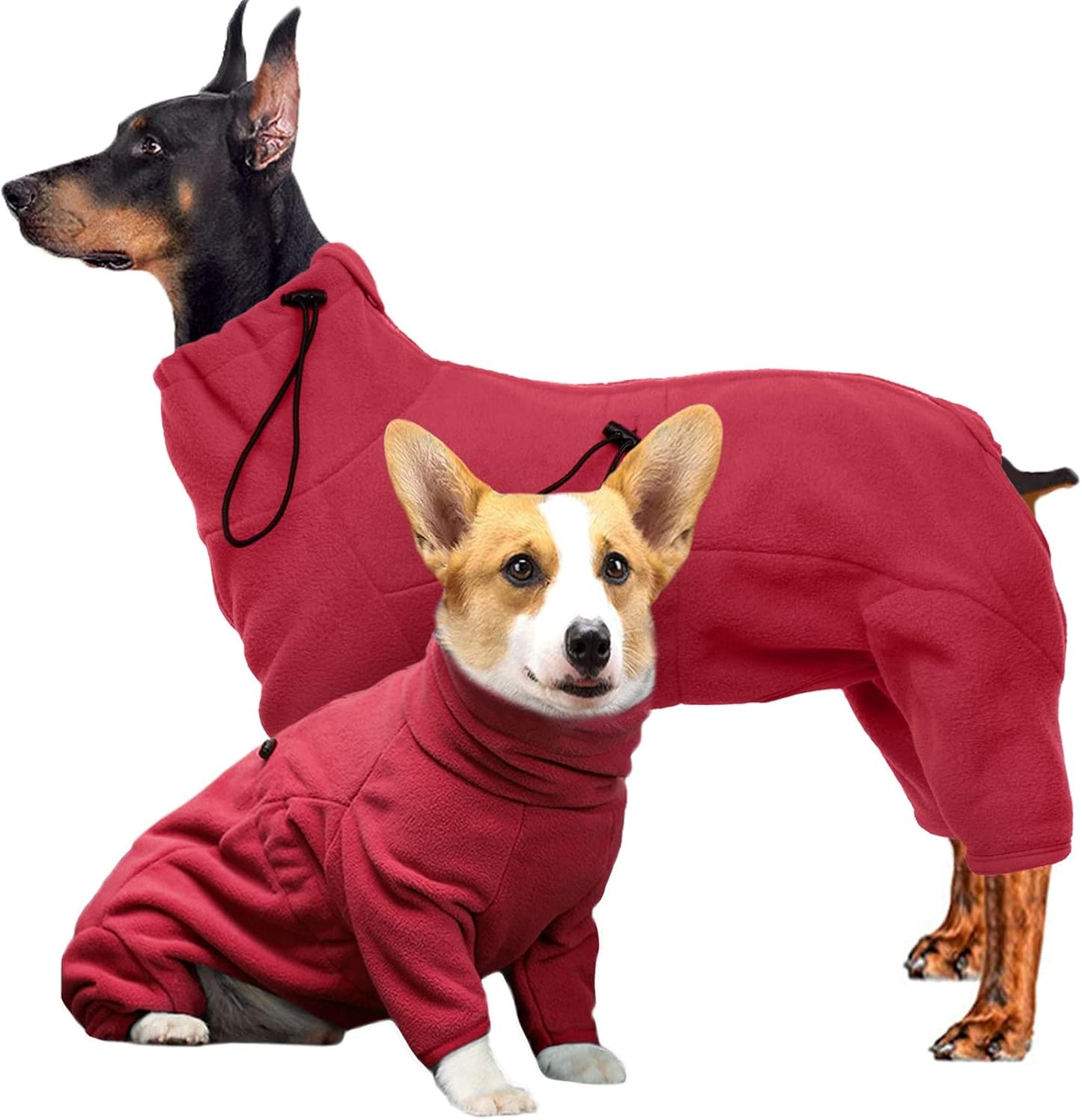 ROZKITCH XS Dog Winter Coat, Pet Windproof Warm Cold Weather Jacket Vest Cozy Jumpsuit Apparel Outfit Clothes for Small Medium Large Dog Walking Sleep XS - Image 12