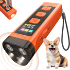 OKSJ dog bark deterrent device front view with LCD screen