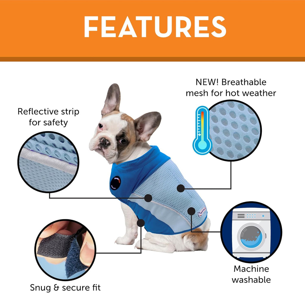 Adjustable straps on Thundershirt anxiety vest