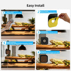 5MP Aquarium & Terrarium Camera, WiFi Pet Camera, Time-Lapse Video, Walnut Wood Case, 120 degrees Wide-Angle Anti-Glare Lens, Video Playback, Motion Detection, Easy Magnetic Install for Fish, Reptiles - Image 11