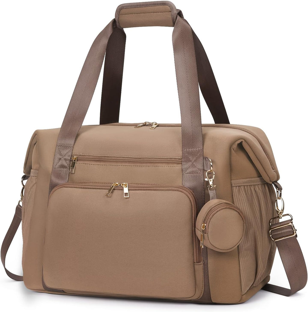 Cei-Cei neoprene diaper bag tote front view with handles