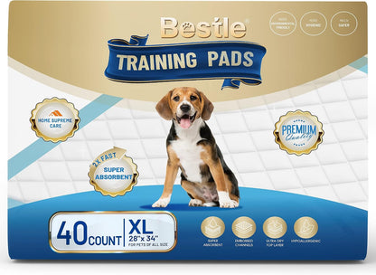 BESTLE disposable dog training pads completely unfolded view