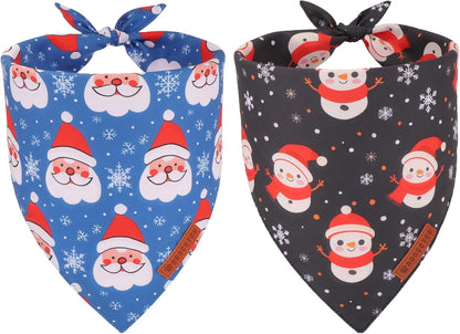 ADOGGYGO American Flag Dog Bandana, Reversible Red Blue Flag Star Pet Scarf, Patriotic 4th of July Bandanas for Extra Large Dogs (X-Large) - Image 14