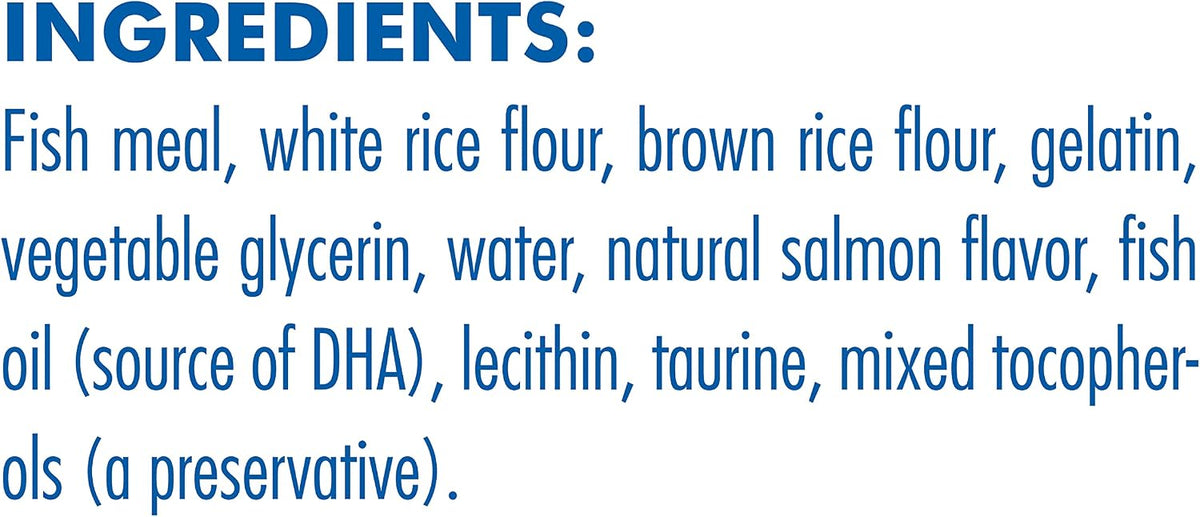 N-Bone salmon chew sticks ingredient details display