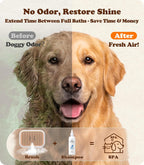 Demonstration of the one touch self cleaning button removing trapped pet fur effortlessly.