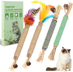Comparison of fresh and used silvervine cat chew sticks