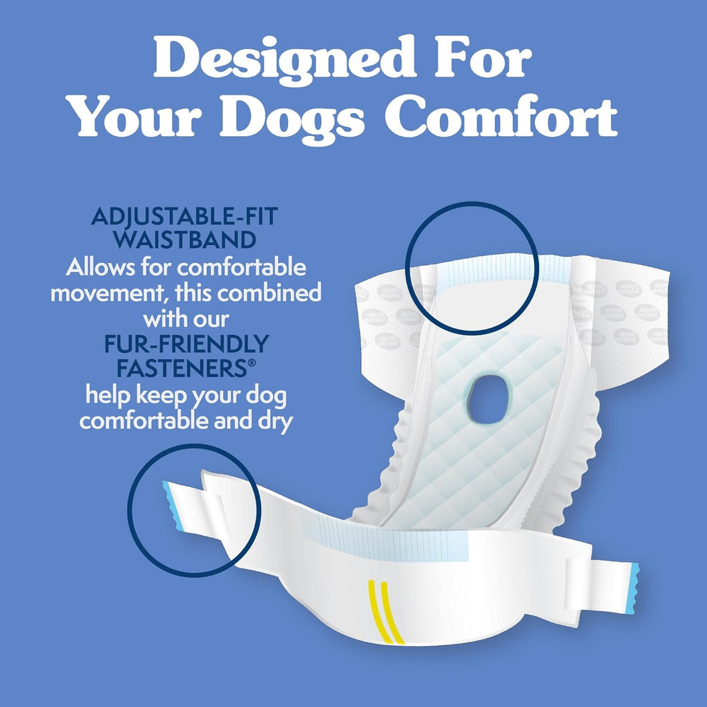 Simple Solution female puppy potty training diaper pack