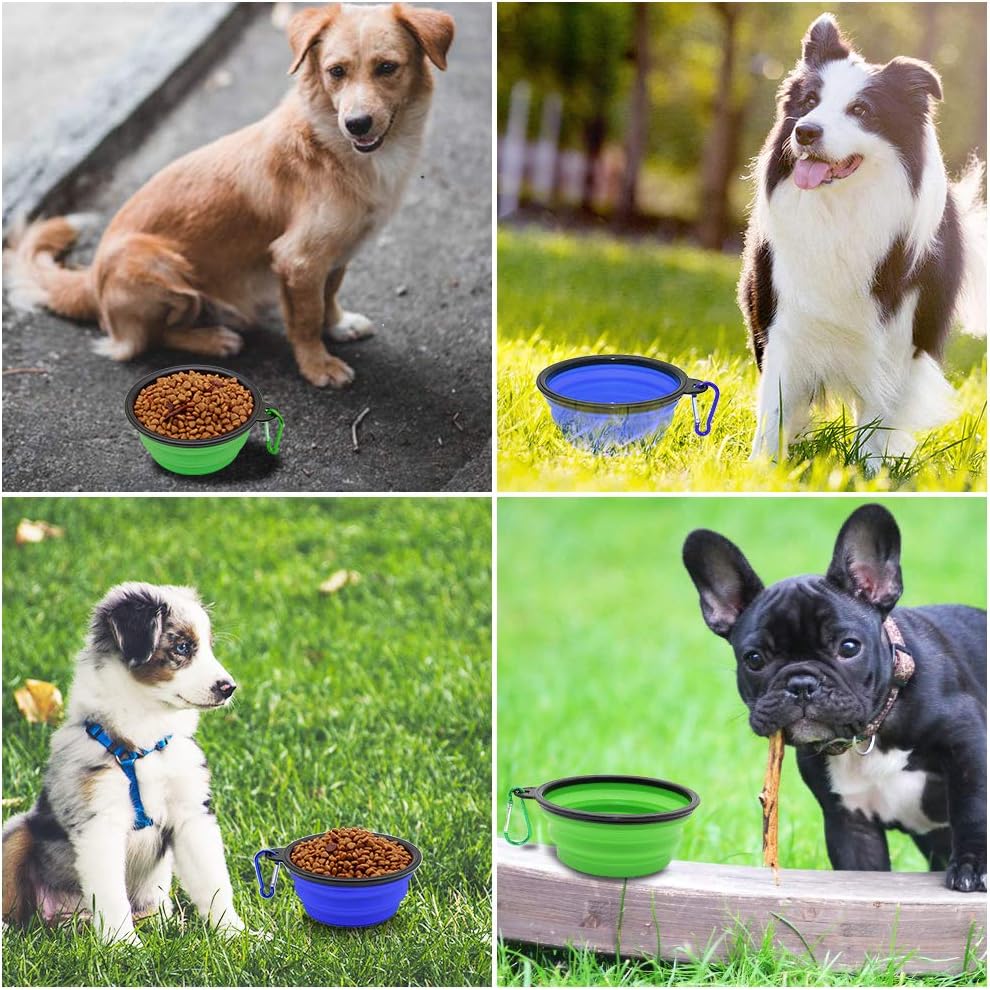 SLSON premium imported silicone pet feeding set packaging view
