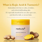 Close-up of dual-sided textured exfoliating toner pads