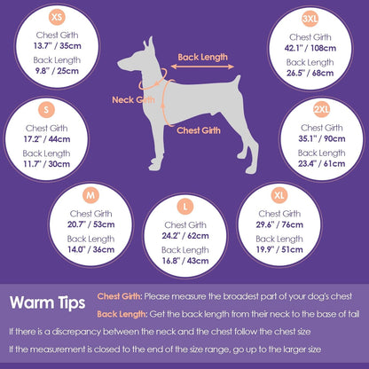 SUNFURA pet snowsuit close-up of the smooth zipper closure and protective inner hair guard fabric flap.