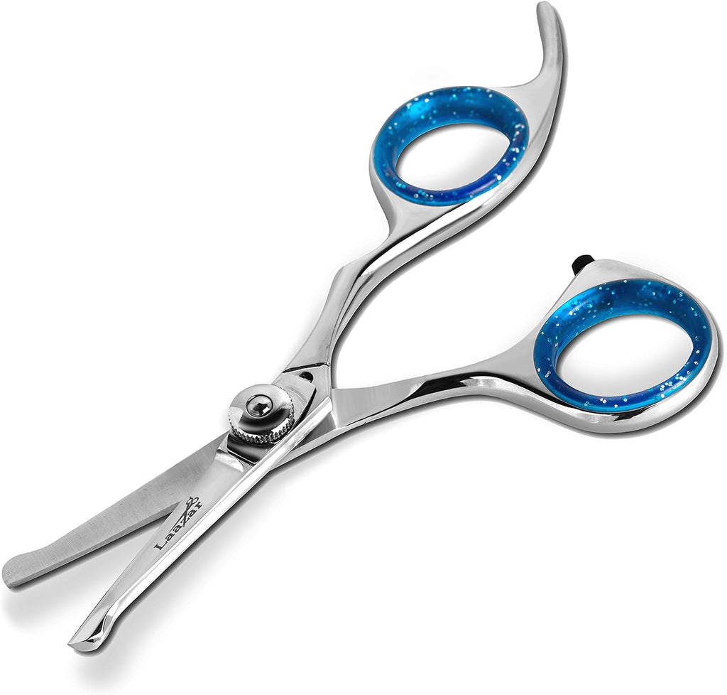 Laazar Pro Dog Grooming Scissors 4.5 inch straight shears front view