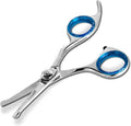Laazar Pro Dog Grooming Scissors 4.5 inch straight shears front view