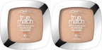 L'Oreal Paris True Match Super Blendable Oil Free Powder Foundation, W2 Light, 0.33 oz, Packaging May Vary - Image 14
