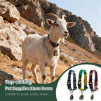 Side angle of the weather resistant high density nylon webbing used for the anti lost herd tracking collar