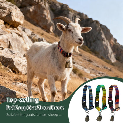 Side angle of the weather resistant high density nylon webbing used for the anti lost herd tracking collar