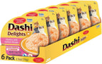 INABA Dashi Delights for Cats, Shredded Tuna Side Dish with Bonito Flake Broth, Cat Food Complement with Taurine & Green Tea Extract, 2.5 Ounce Cup, 6 Cups Total, Tuna with Bonito Flakes Recipe - Image 14
