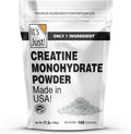 It's Just! Creatine Monohydrate Powder front view supplement container