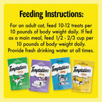 Temptations tempting tuna flavor pouch packaging