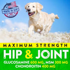 Furaland advanced care health hemp oil and MSM formula for pet stiffness