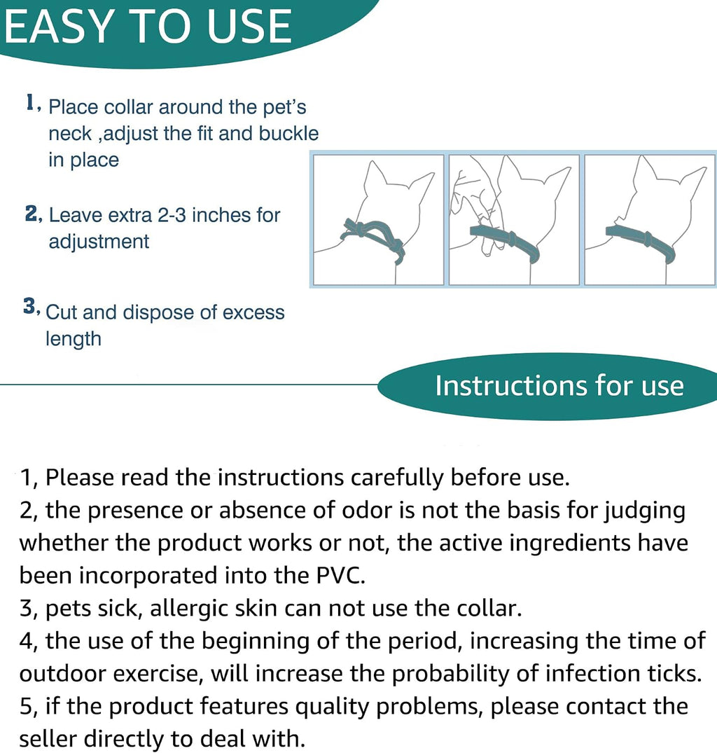 Included flea comb and tick removal tweezers kit