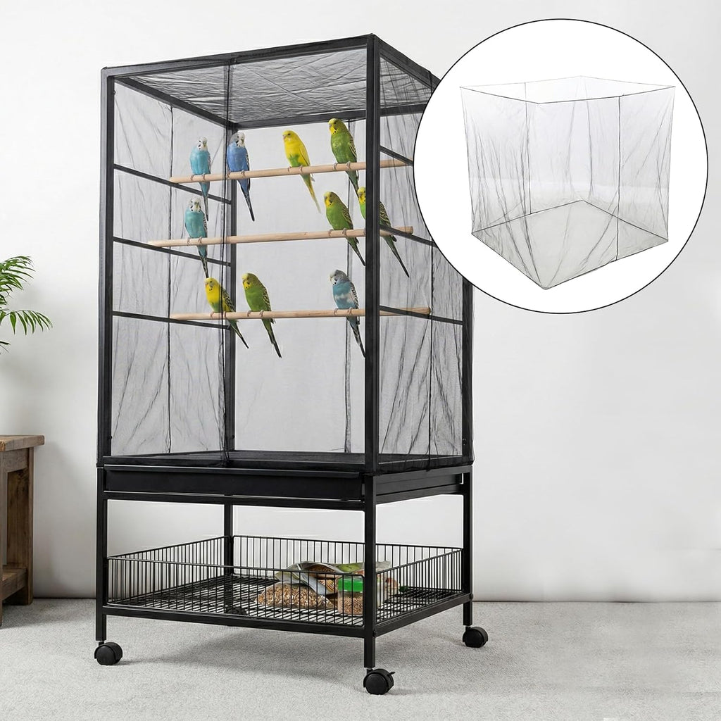 Packaged Trinkrittey large bird cage seed catcher ready for use