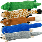 SHARLOVY Dog Squeaky Toys 5 Pack, Bubble Plush Puppy Teething Pet Toys, Crinkle No Stuffing Animals Dog Toy, Doggies Chew for Large Small Medium Breeds - Image 10
