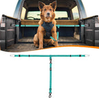 PetBonus Truck Bed Dog Leash, Dog Truck Tether Tie Down, Adjustable Safety Out Leash, Comfortable Pick-Up Bed Restraint Lead, Ratchet Tightening Pet Car Harness Belt, Single Lead (Black) - Image 12