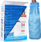HeTaiDa diaper pail refill bags front view box packaging