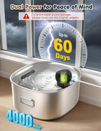 Automatic dog water bowl dispenser for multi-pet homes