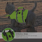 Dogcheer pet floating PFD with self locking zipper