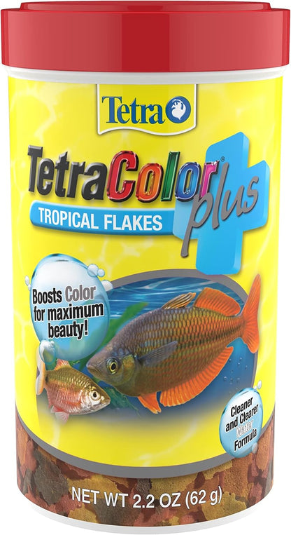 Tetra ColorPlus Fish Food Flakes, Tropical Flakes With Natural Color Enhancers, 7.06 Ounce - Image 10