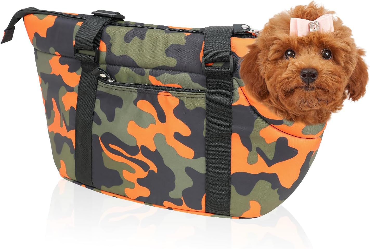 Detailed view of the 10mm cushioned base of the Deltamann pet bag
