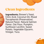 USA imported Pet Honesty allergy relief chews container for dog skin and coat care.