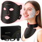 Aphrona Verfubo red light therapy face mask front view with silicone design
