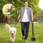 Upsky large dog poop pick up tool package including the black scooper and complementary waste bags