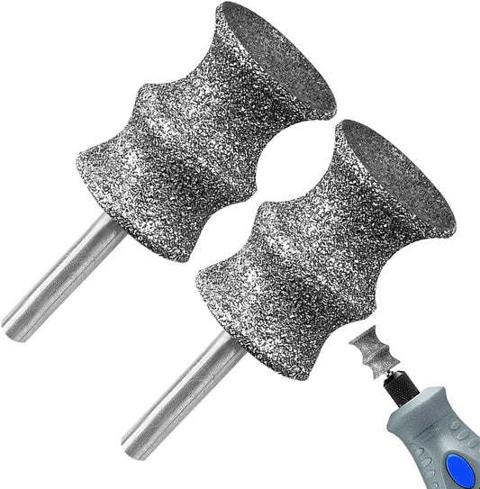 Kitguard diamond dremel dog nail grinder bits front view