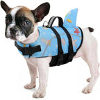 Ripstop Dog Life Jacket Shark Life Vest for Dogs, Safety Lifesaver with High Buoyancy and Lift Handle for Small and Medium BreedsRose Red XS - Image 15