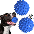 Beef-Flavored Durable Dog Ball for Aggressive Chewers, Tough Squeaky Rubber Toy for Pitbulls Large & Medium Breeds - Image 15