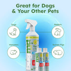 BugMD flea and tick control for dog grooming