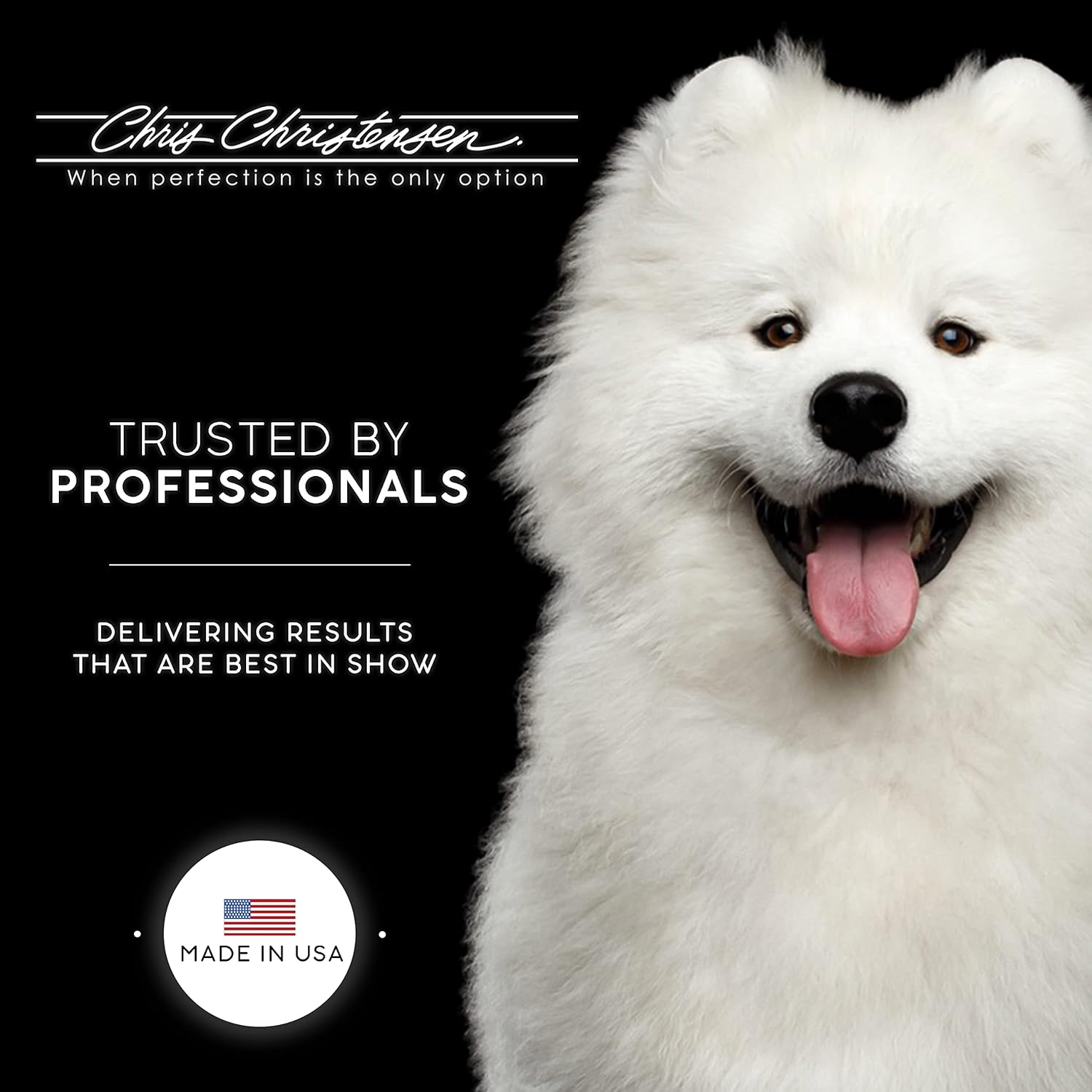 Premium professional dog rinse formula without heavy waxes or oils for show coats