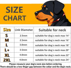 Freezx authentic imported metal slip chain collar retail packaging display