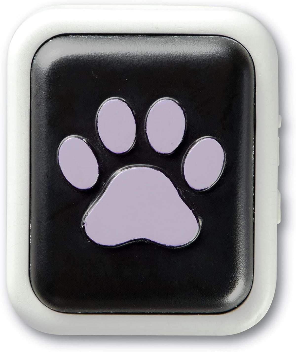 Hunger for Words Talking Pet Doorbell mounted securely on a wall near a door frame