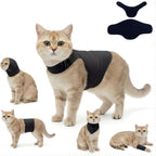 DAJIDALI(R) Dog & Cat Anxiety Vest & Spay Recovery Suit - Silent Adjustable Calming Wrap for Surgery & Thunderstorms - 2-Piece Cone & Recovery Onesie Alternative - Image 10