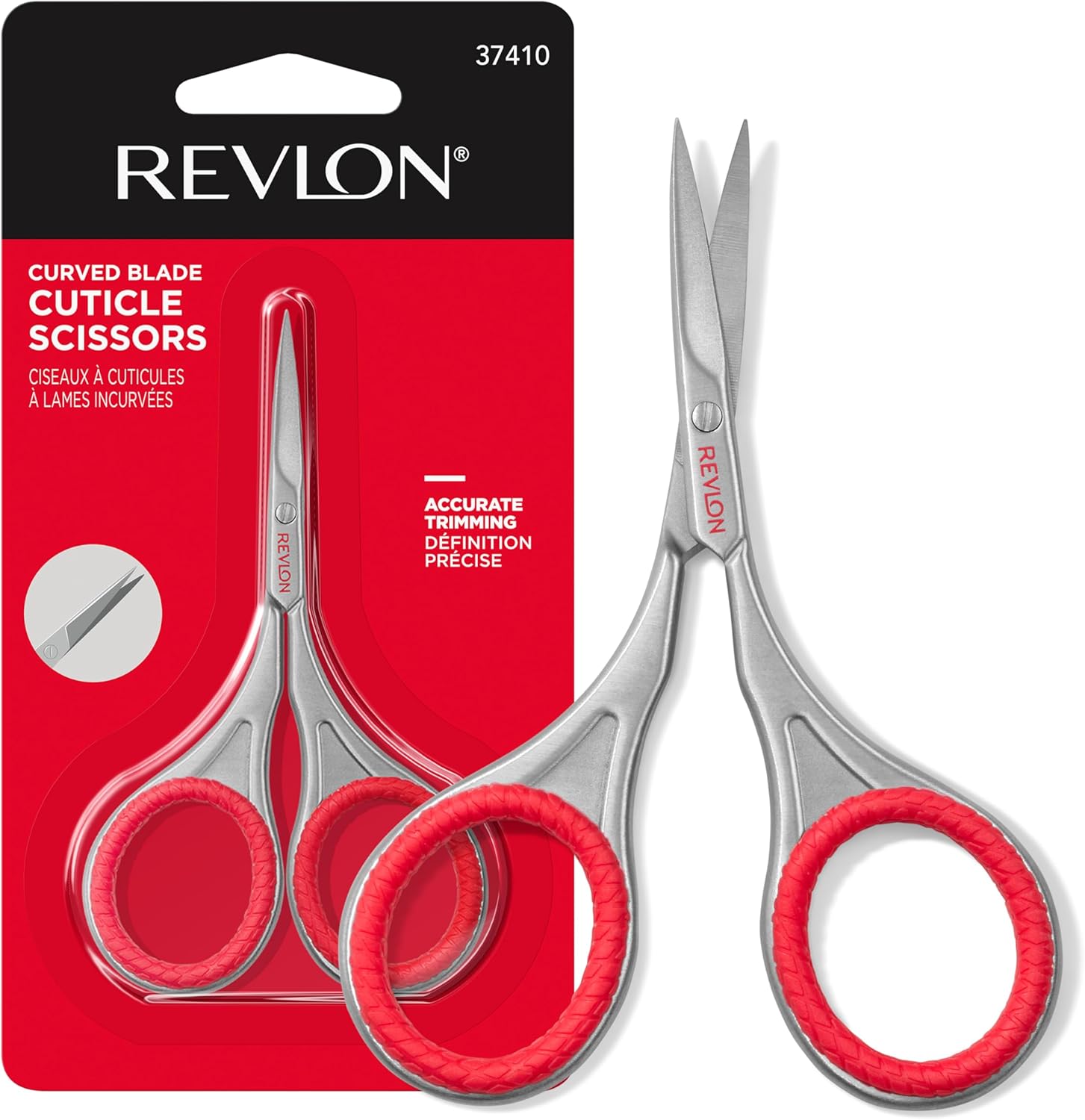 Revlon Cuticle Scissors professional grooming tool front view